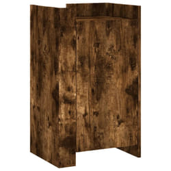 vidaXL Sideboard Storage Cupboard Cabinet Highboard Sonoma Oak Engineered Wood - smoked oak