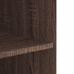 vidaXL Wall Cabinet Bathroom Wall Hanging Cabinet Sonoma Oak Engineered Wood - brown oak - Additional view 7