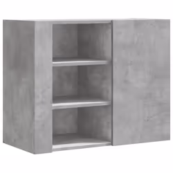 VidaXL 848426, Wood, Grey, 80 kg, 750 mm, 350 mm, 600 mm