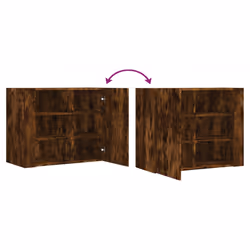 VidaXL 848427 shelve Wood Oak, Brown - Additional view 8