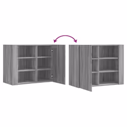VidaXL 848428 shelve Wood Grey - Additional view 8