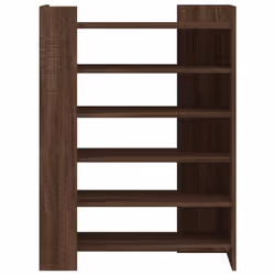 vidaXL Shoe Cabinet Shoe Storage Cupboard Shoe Rack Brown Oak Engineered Wood - Additional view 3