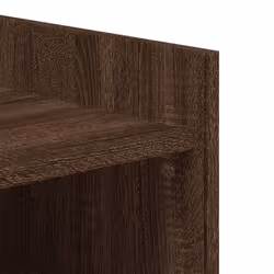 vidaXL Shoe Cabinet Shoe Storage Cupboard Shoe Rack Brown Oak Engineered Wood - Additional view 7