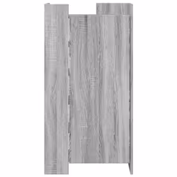 vidaXL Shoe Cabinet Shoe Storage Cupboard Rack Grey Sonoma Engineered Wood