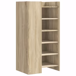 vidaXL Shoe Cabinet Shoe Storage Cupboard Shoe Rack Sonoma Oak Engineered Wood - Additional view 5