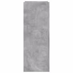 vidaXL Shoe Cabinet Shoe Storage Cupboard Rack Concrete Grey Engineered Wood - Additional view 4