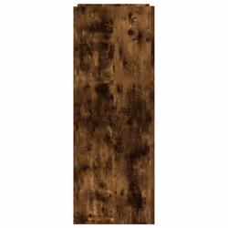 vidaXL Shoe Cabinet Shoe Storage Cupboard Shoe Rack Smoked Oak Engineered Wood - Additional view 4
