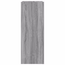 vidaXL Shoe Cabinet Shoe Storage Cupboard Rack Grey Sonoma Engineered Wood - Additional view 4