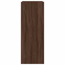 vidaXL Shoe Cabinet Shoe Storage Cupboard Shoe Rack Brown Oak Engineered Wood - Additional view 4