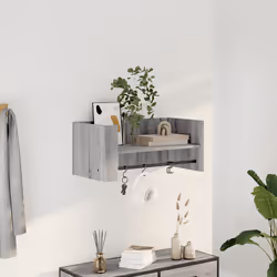 VidaXL 848456 shelve Wood Grey