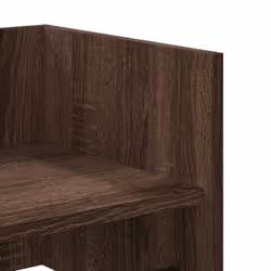 VidaXL 848457 shelve Wood Brown, Wood - Additional view 7
