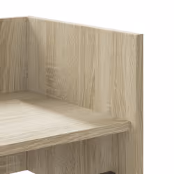 vidaXL Wall Shelf Floating Shelf Hanging Wall Storage Shelf Engineered Wood - sonoma oak, 100 x 35 x 30.5 cm - Additional view 6