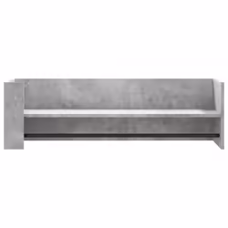 VidaXL 848461 shelve Wood Grey - Additional view 4