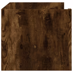 vidaXL Wall Shelf Floating Shelf Hanging Wall Storage Shelf Engineered Wood - smoked oak, 100 x 35 x 30.5 cm - Additional view 4