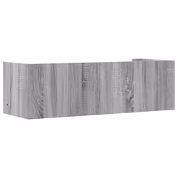 vidaXL Wall Shelf Floating Shelf Hanging Wall Storage Shelf Engineered Wood - grey sonoma, 100 x 35 x 30.5 cm - Additional view 5