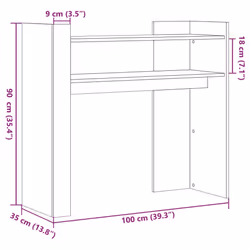 VidaXL 848469 coffee/side/end table - Additional view 8