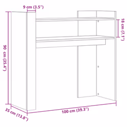 VidaXL 848470 coffee/side/end table - Additional view 8