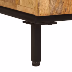 vidaXL Sideboard Side Cabinet Storage Cupboard Highboard Solid Wood Mango - Additional view 7