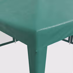vidaXL Party Tent with 8 Mesh Sidewalls Party Gazebo Canopy Marquee Green HDPE - Additional view 6