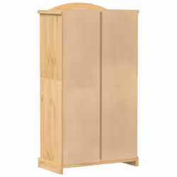 vidaXL Wardrobe Cupboard Closet Clothes Storage Organiser Solid Wood Pine - Additional view 5