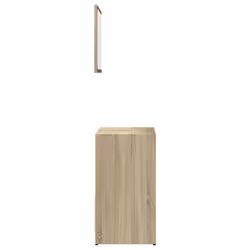vidaXL Bathroom Furniture Set Sink Cabinet Mirror Sonoma Oak Engineered Wood - Additional view 6