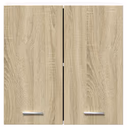 vidaXL Hanging Cabinet Wall Mounted Storage Cabinet Sonoma Oak Engineered Wood - Additional view 4
