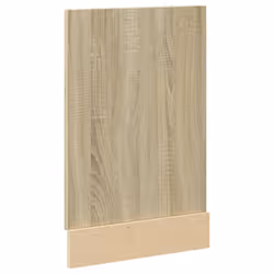 vidaXL Dishwasher Panel Dishwasher Protector Panel Sonoma Oak Engineered Wood - Additional view 5