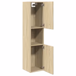 vidaXL Bathroom Cabinet Sink Unit Storage Cabinet Sonoma Oak Engineered Wood - Additional view 5