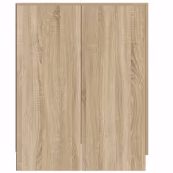 vidaXL Washing Machine Cabinet Bathroom Laundry Room Cupboard Storage Rack - sonoma oak - Additional view 4