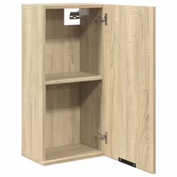 vidaXL Wall-mounted Bathroom Cabinet Toilet Vanity Unit Cupboard Sonoma Oak - Additional view 5