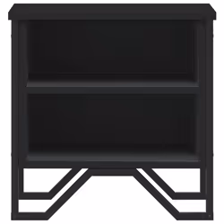 VidaXL 848495 nightstand/bedside table Black - Additional view 5