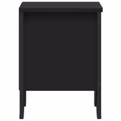 VidaXL 848495 nightstand/bedside table Black - Additional view 6
