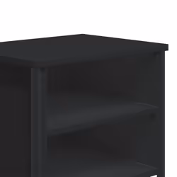 VidaXL 848495 nightstand/bedside table Black - Additional view 8