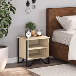VidaXL 848497 nightstand/bedside table Oak