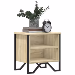 VidaXL 848497 nightstand/bedside table Oak - Additional view 4
