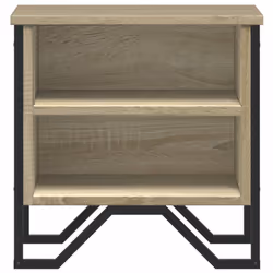 VidaXL 848497 nightstand/bedside table Oak - Additional view 5