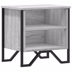 VidaXL 848500, Oak, Metal, Wood, 70 kg, 400 mm, 300 mm, 400 mm
