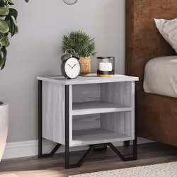 VidaXL 848501 nightstand/bedside table Oak