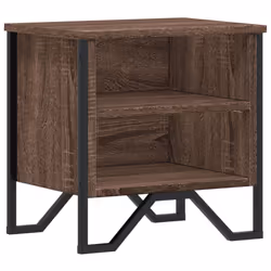 VidaXL 848503, Oak, Metal, Wood, 70 kg, 400 mm, 300 mm, 400 mm