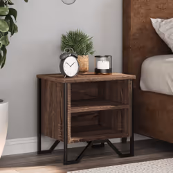 VidaXL 848503 nightstand/bedside table Oak