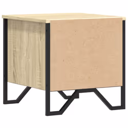 VidaXL 848506 nightstand/bedside table Oak - Additional view 8
