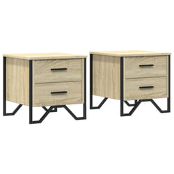 VidaXL 848507 nightstand/bedside table Oak