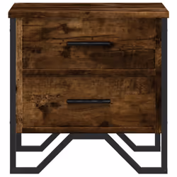 VidaXL 848508 nightstand/bedside table Oak - Additional view 5