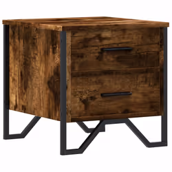 VidaXL 848509, Oak, Metal, Wood, 400 mm, 410 mm, 400 mm, 2 pc(s)