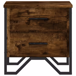 VidaXL 848509 nightstand/bedside table Oak - Additional view 5