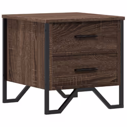 VidaXL 848512, Oak, Metal, Wood, 400 mm, 410 mm, 400 mm, 1 pc(s)