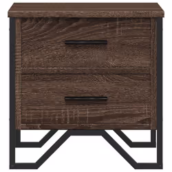 VidaXL 848512 nightstand/bedside table Oak - Additional view 5