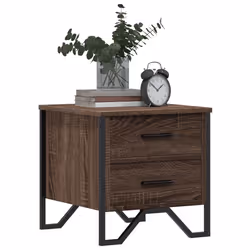 VidaXL 848513 nightstand/bedside table Oak - Additional view 4