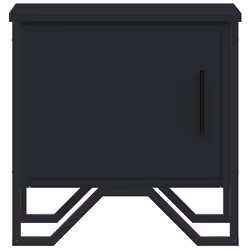 VidaXL 848514 nightstand/bedside table Black - Additional view 5