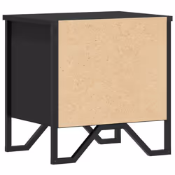 VidaXL 848514 nightstand/bedside table Black - Additional view 8